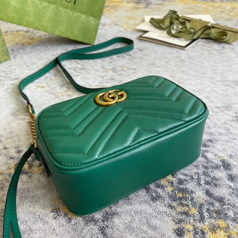 Alternative view of GG Marmont matelasse mini bag