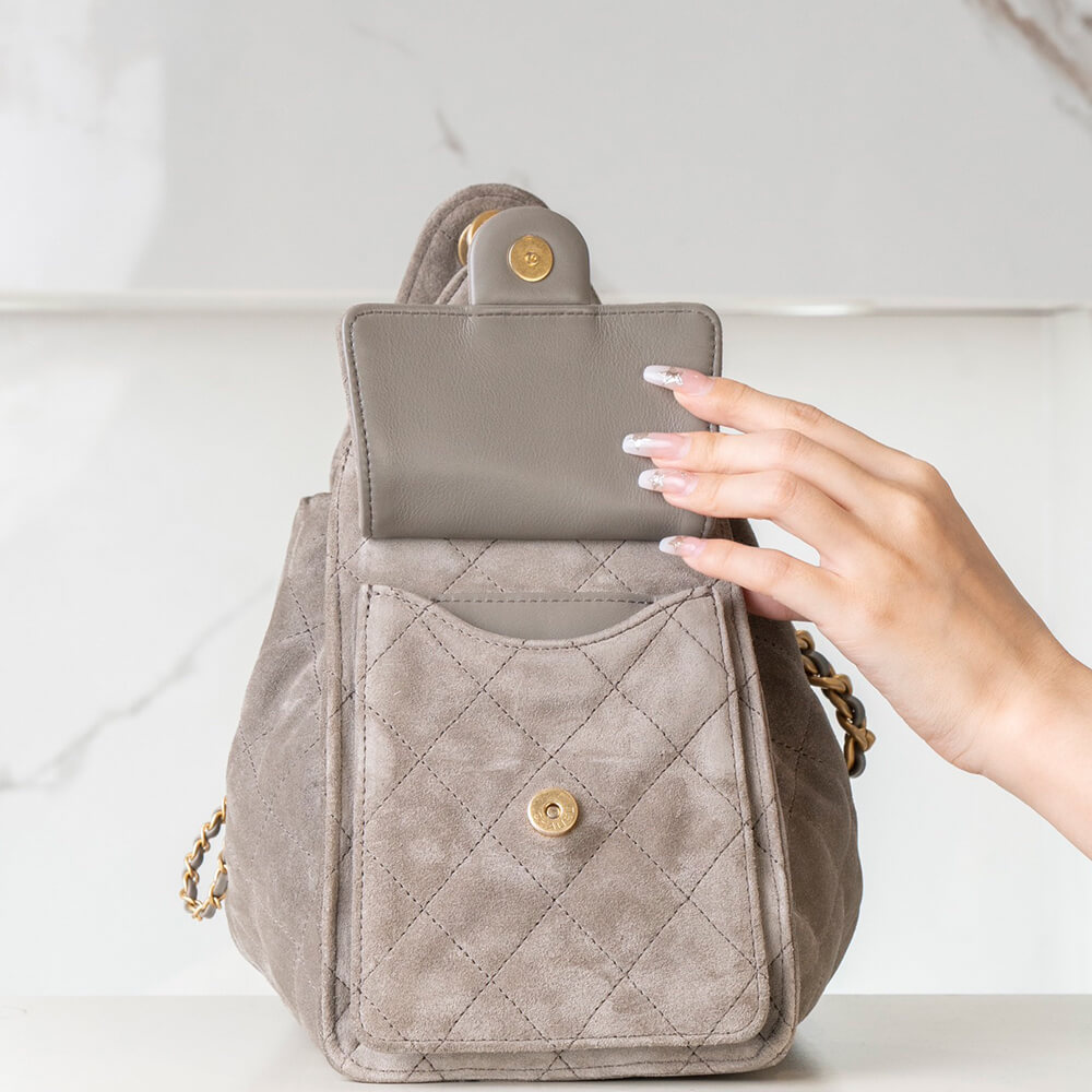 CHANEL 25 Small Handbag(HIGH-END GRADE) - Image 9