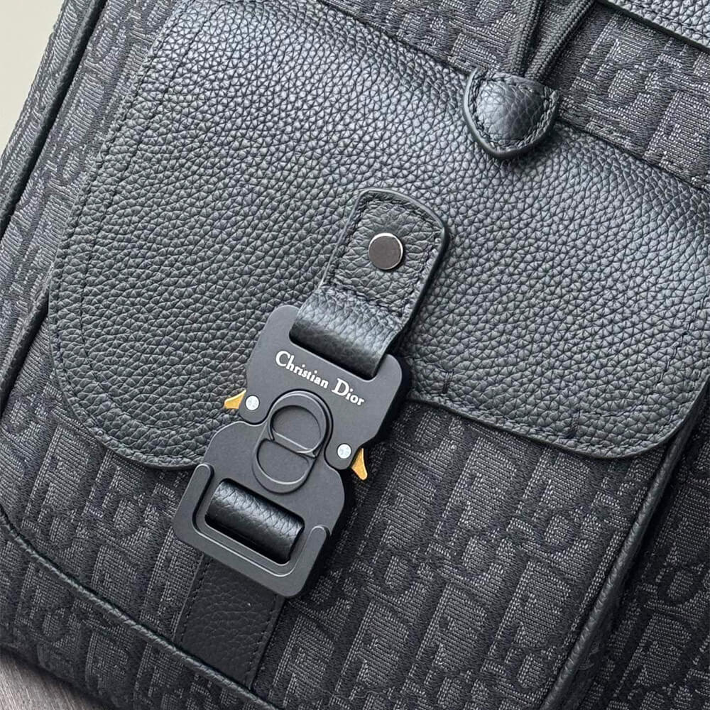 Alternative view of Dior Saddle Backpack with Flap(high-end grade)