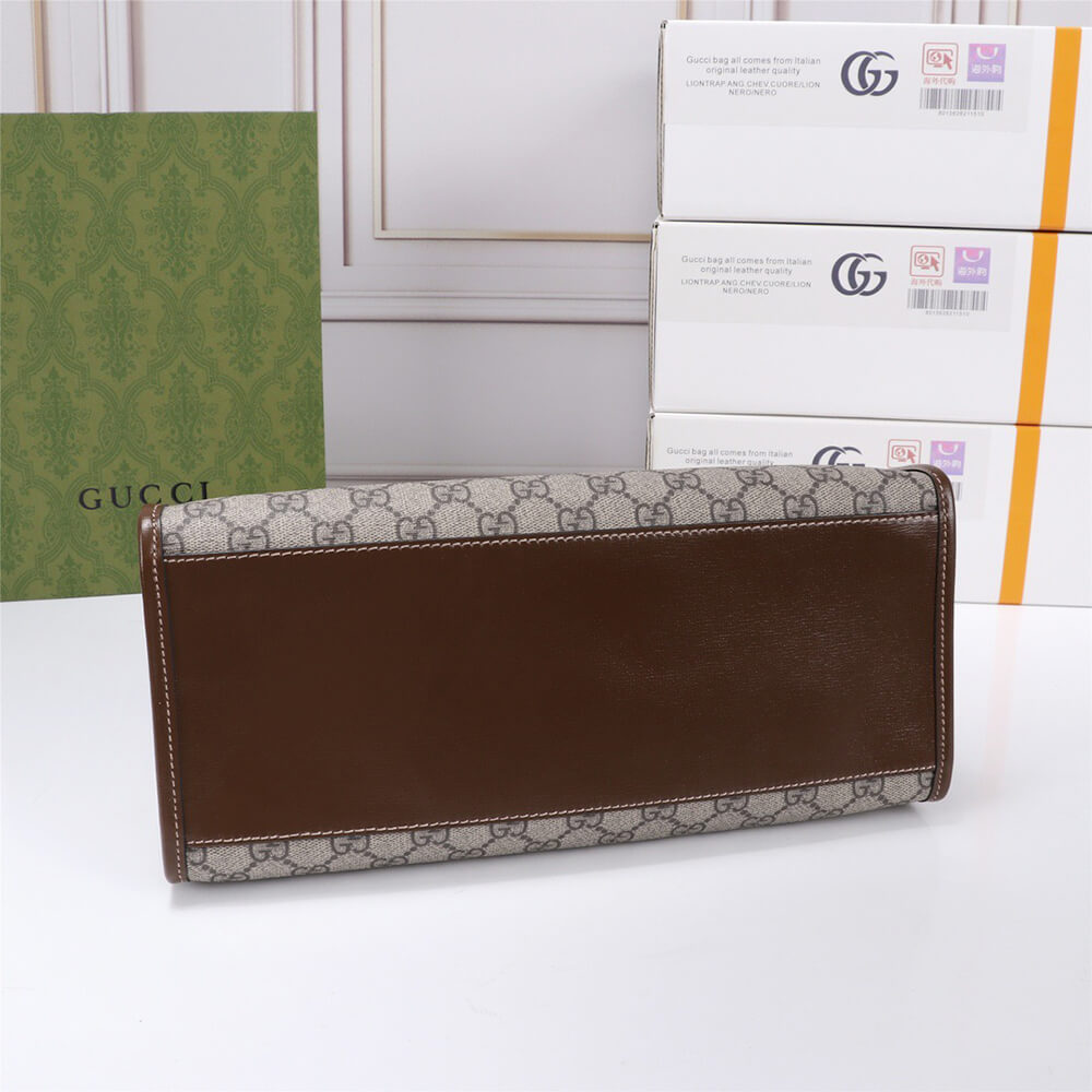 Alternative view of GG small tote bag