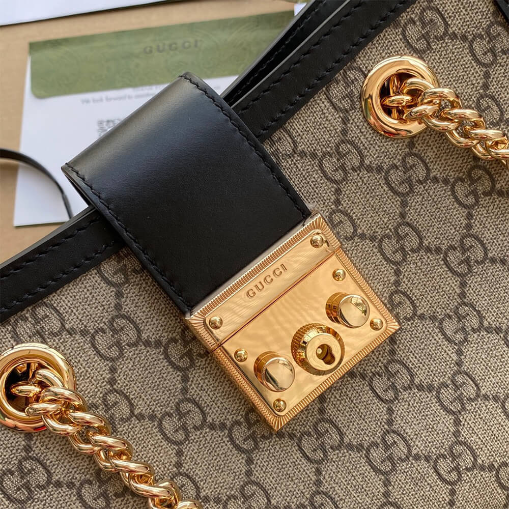 Alternative view of Padlock small GG shoulder bag