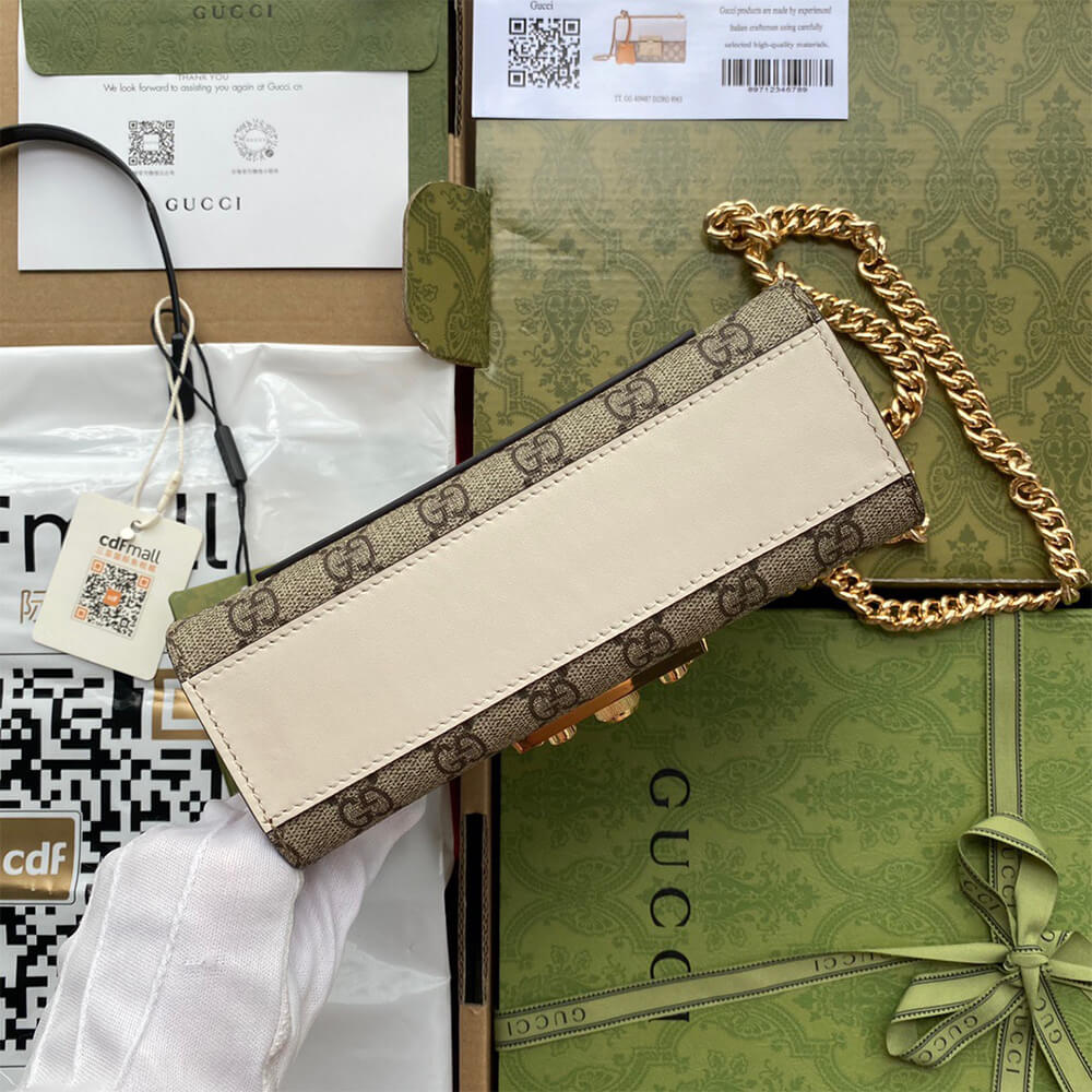 Alternative view of Padlock small GG shoulder bag