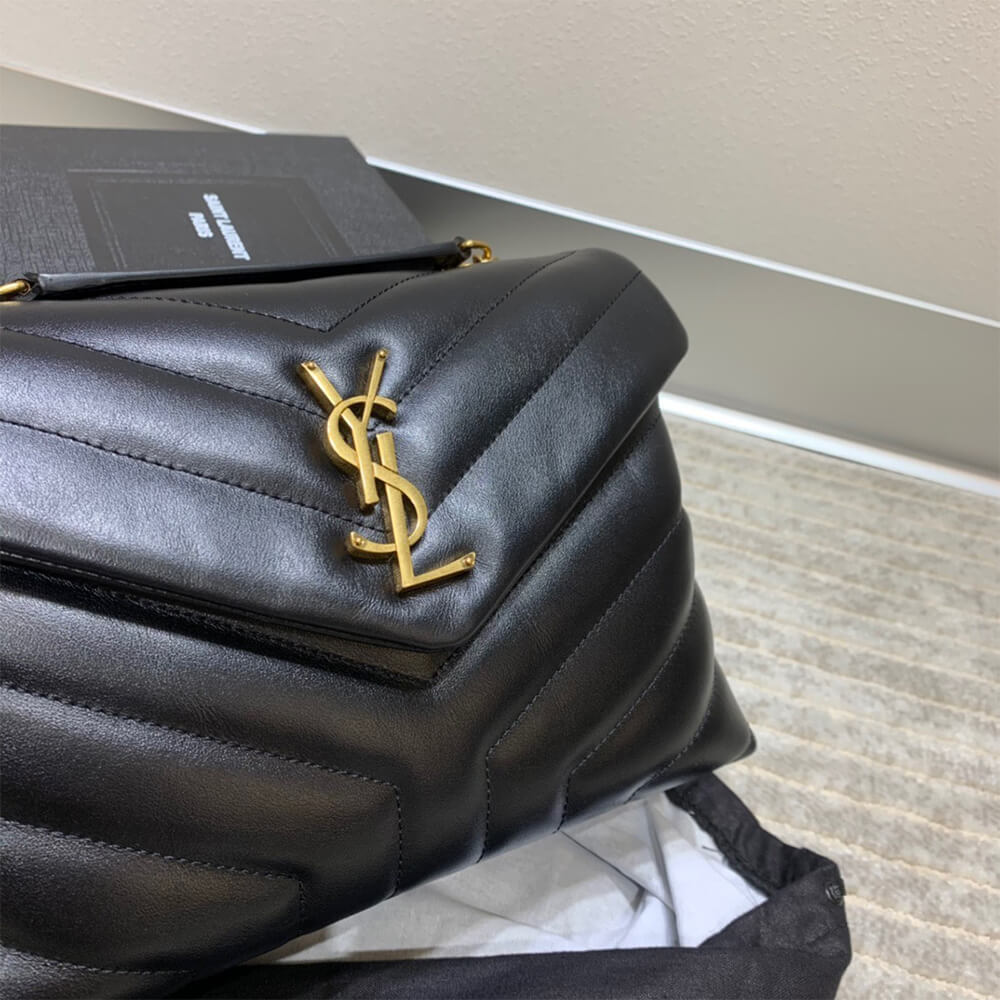 Alternative view of YSL LOULOU SMALL CHAIN BAG