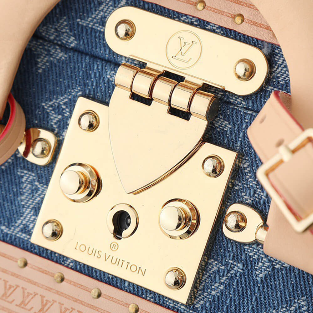 LV Petite Valise Denim Bleu - Image 5