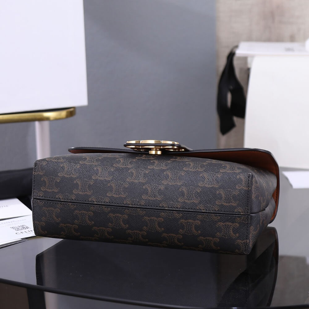 Alternative view of CELINE Medium Celine Victoire Bag in Triomphe Canvas