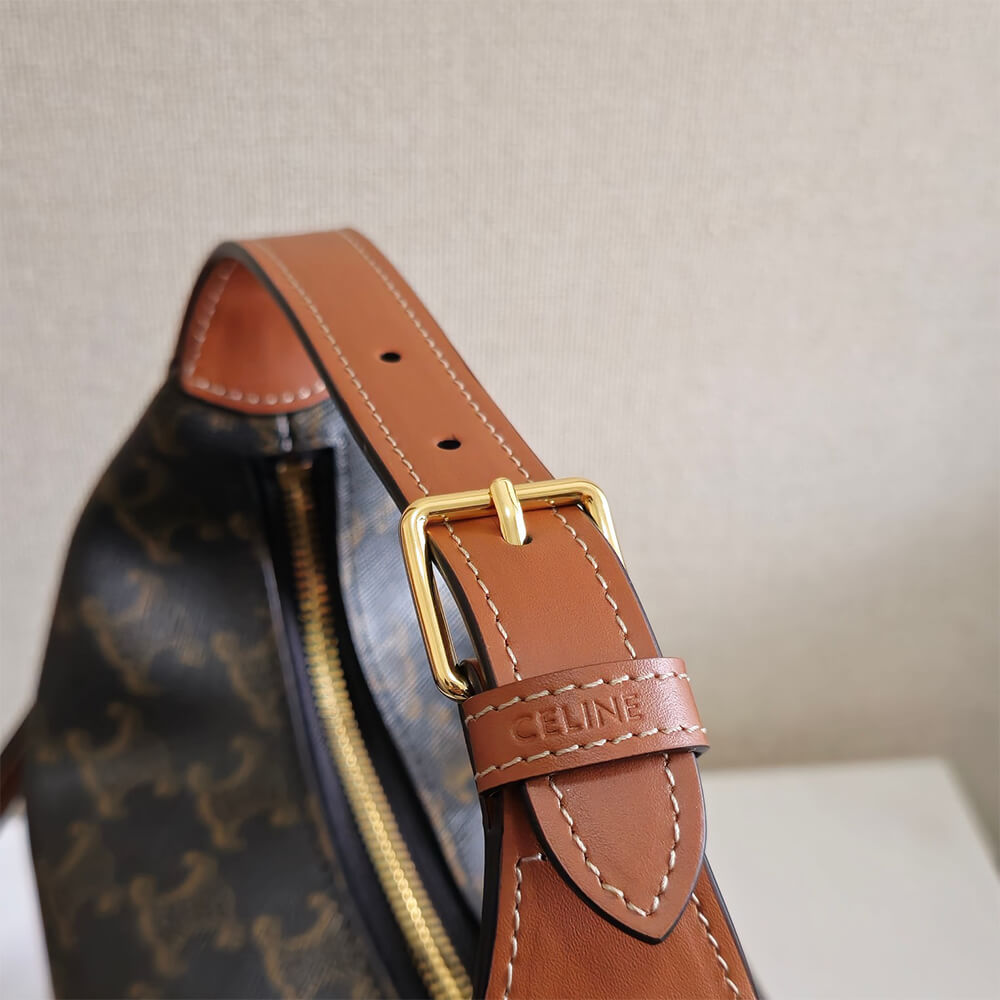 Teen Celine Lulu IN TRIOMPHE CANVAS AND CALFSKIN - Image 8