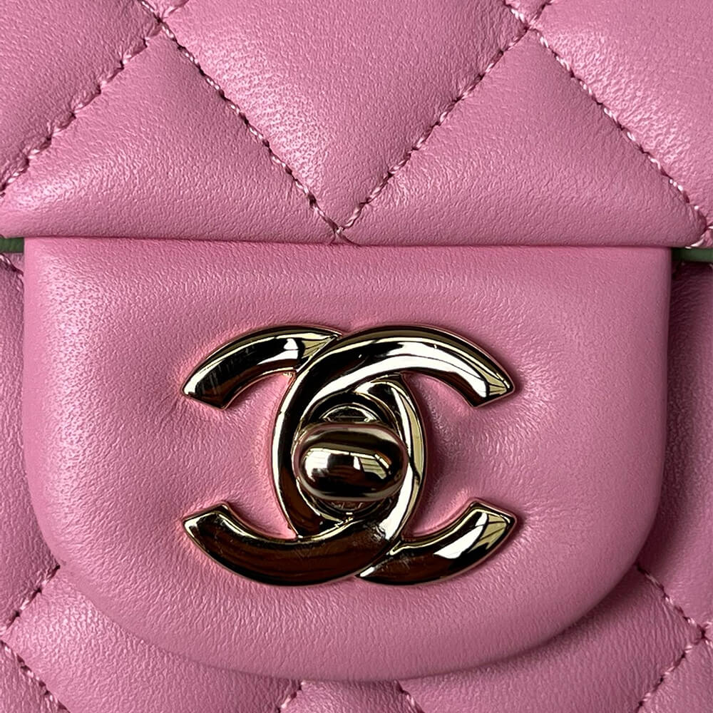 Alternative view of CHANEL Mini Classic Handbag With Top Handle