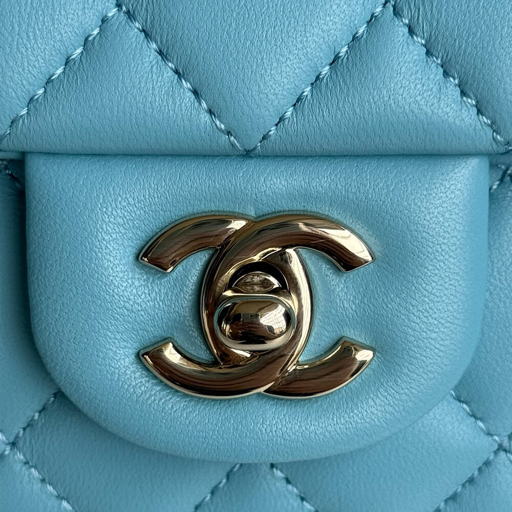 CHANEL Mini Classic Handbag With Top Handle - Image 8