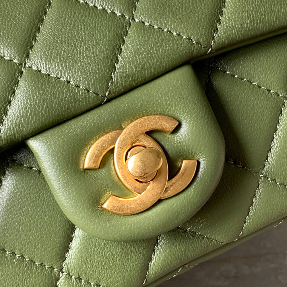 Alternative view of Chanel Pearl Crush Mini Rectangular Flap(HIGH-END GRADE)
