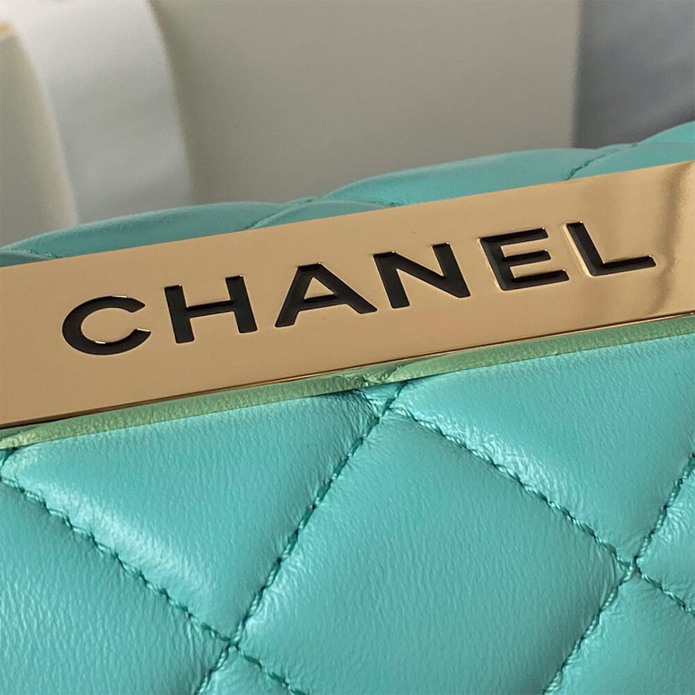 CHANEL Mini Flap Bag with Top Handle(HIGH-END GRADE) - Image 6