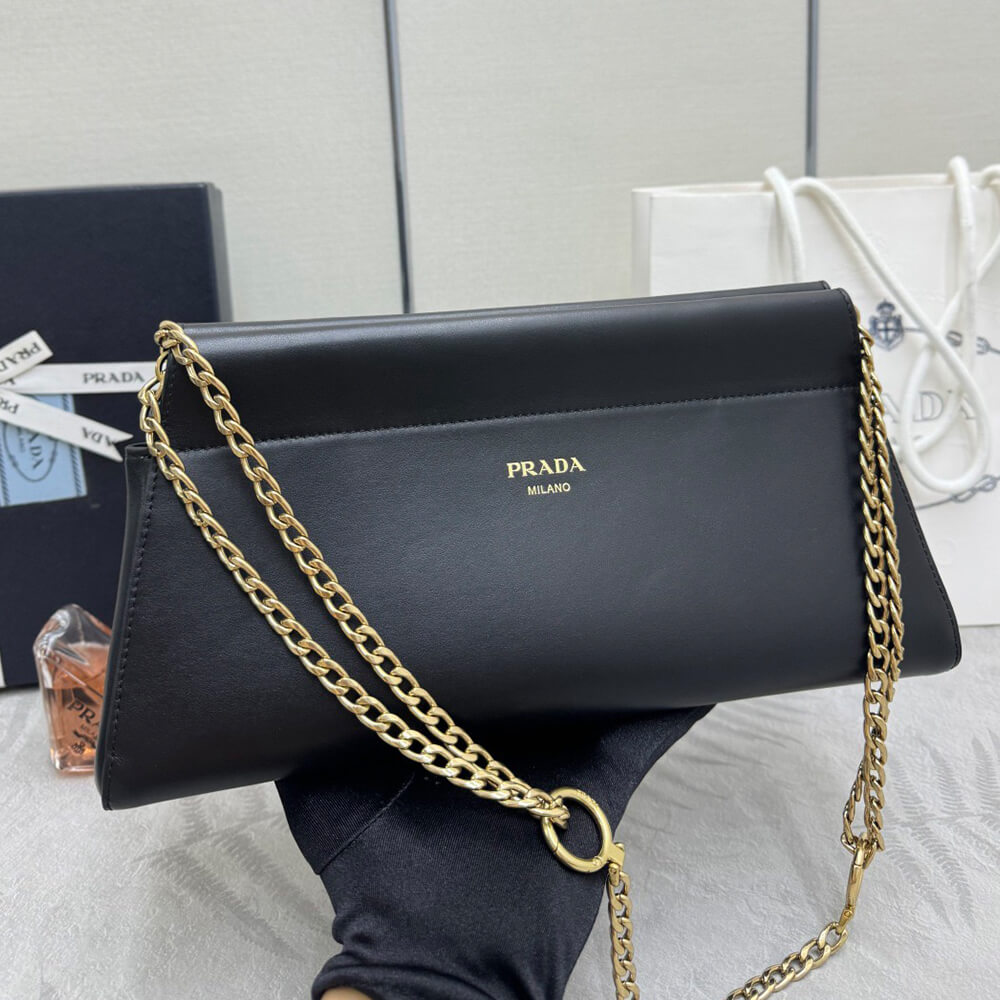 Alternative view of Prada Enchaine medium leather bag(HIGH-END GRADE)