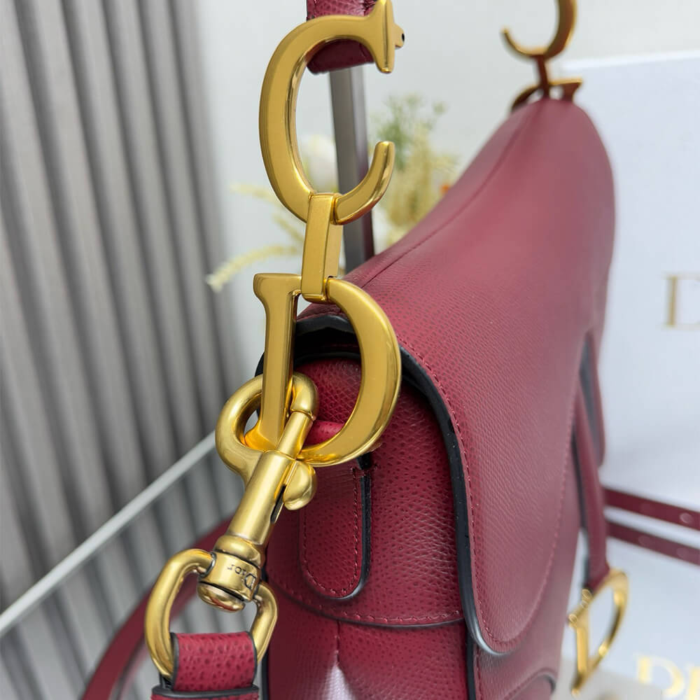 Dior Saddle Bag with Strap - Image 5