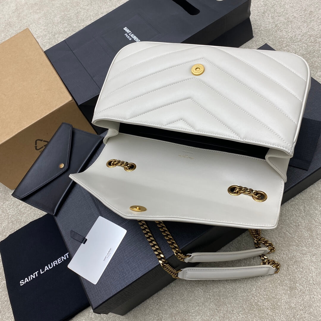 YSL LOULOU medium in MATELASSÉ lambskin - Image 8