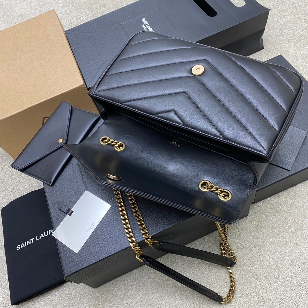 YSL LOULOU medium in MATELASSÉ lambskin - Image 8