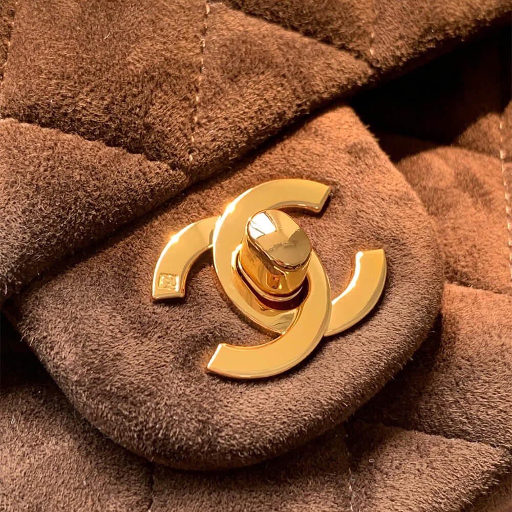 Alternative view of CHANEL SUEDE MINI FLAP BAG(HIGH-END GRADE)