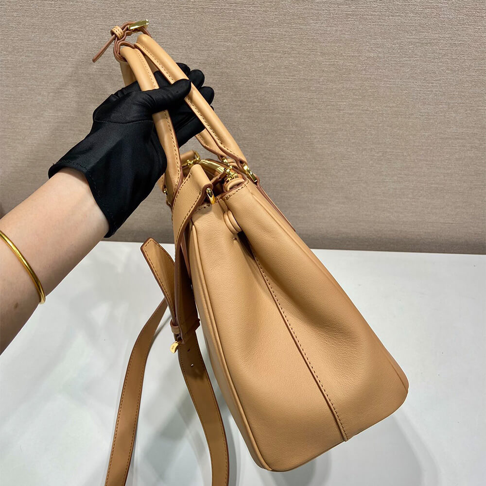 Large Prada New Galleria leather bag(HIGH-END GRADE) - Image 5