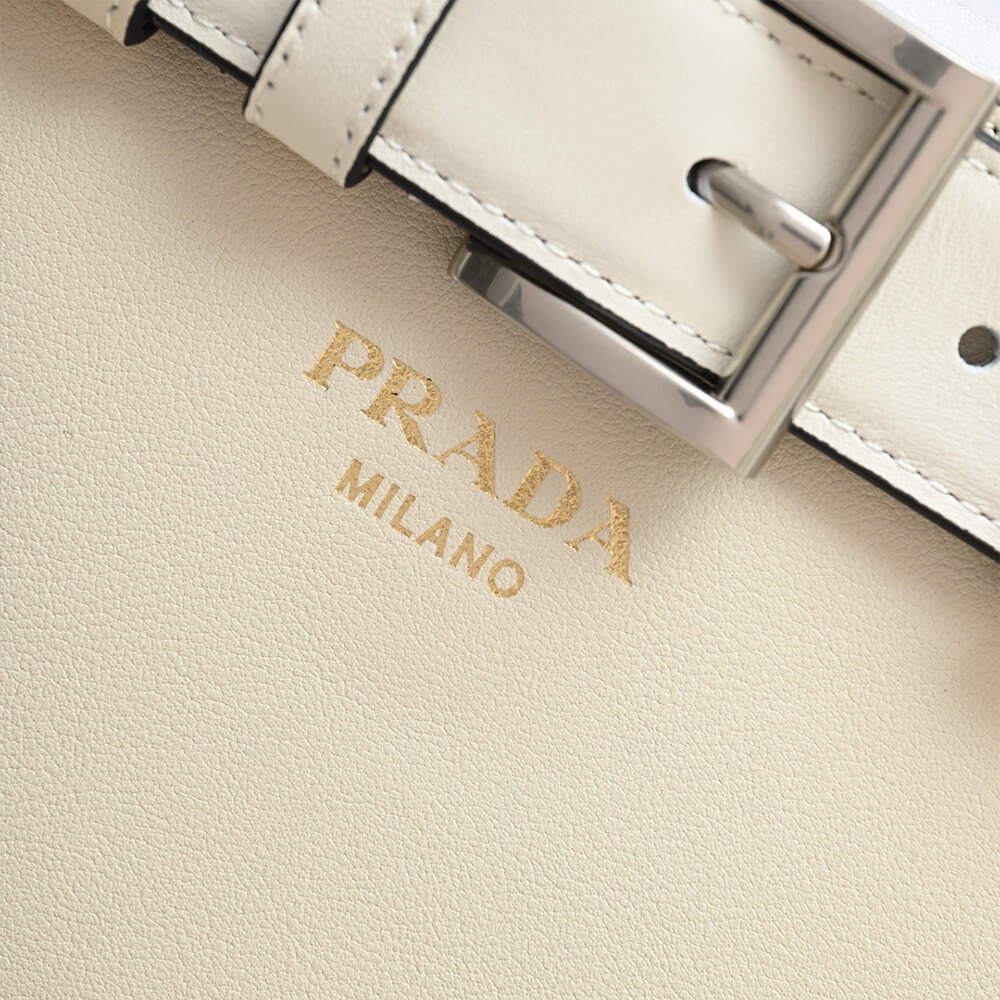Prada Buckle small leather handbag with belt(high-end grade) - Image 5