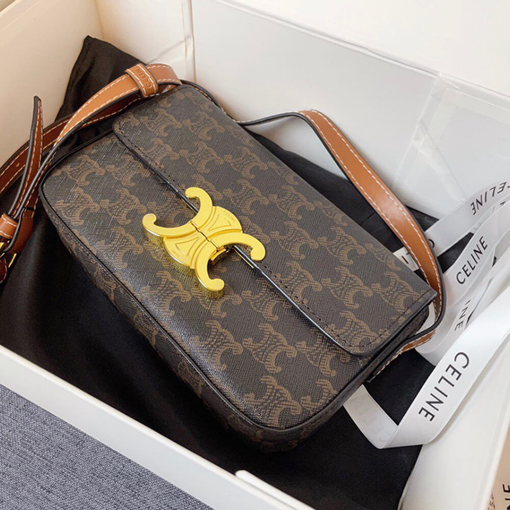 CELINE TRIOMPHE SHOULDER BAG - Image 8
