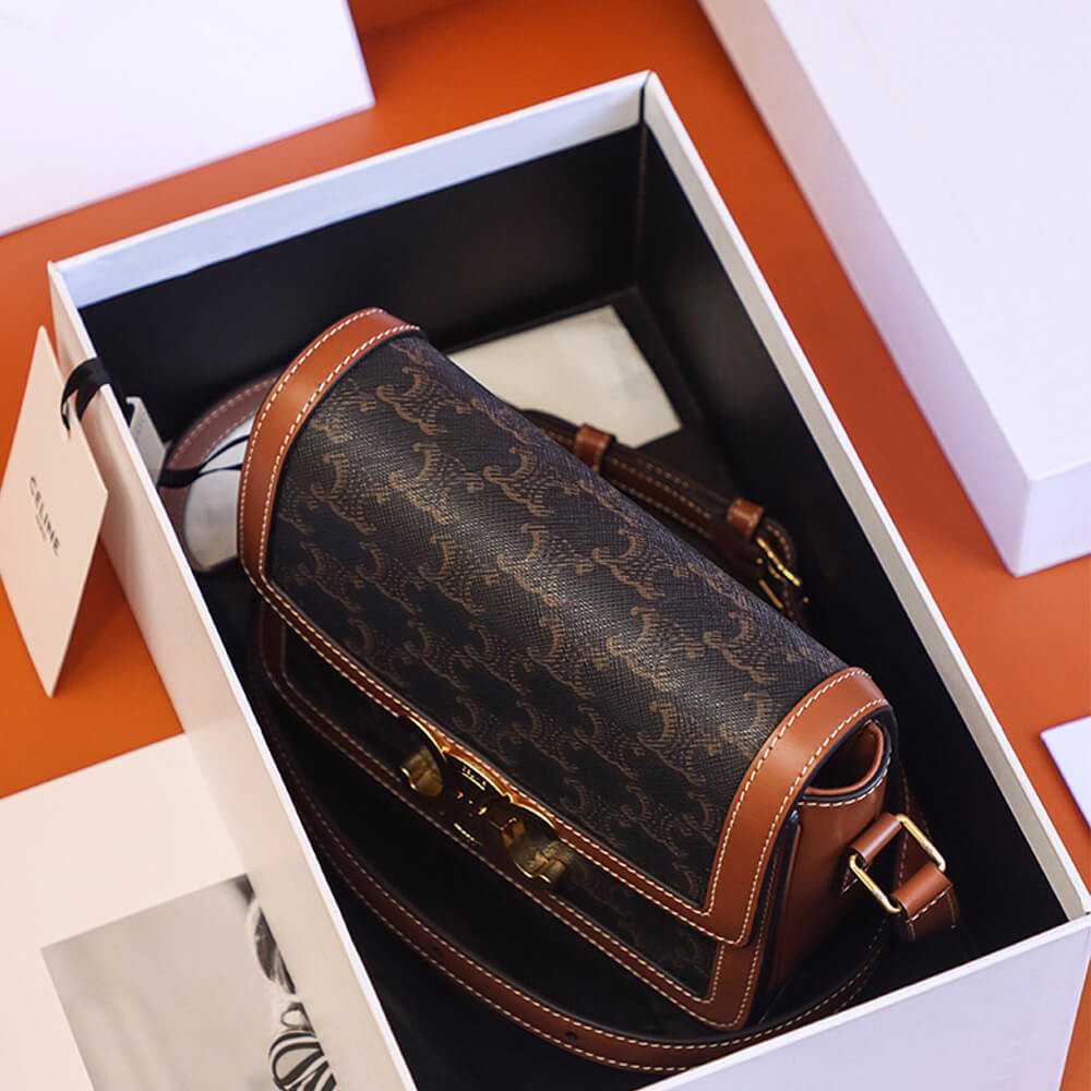 Alternative view of CELINE TEEN TRIOMPHE BAG