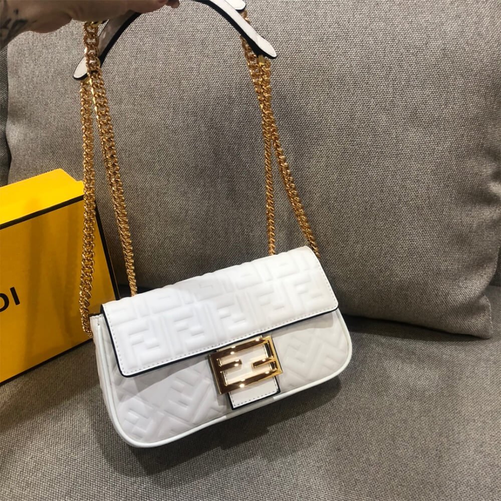 Alternative view of Fendi Baguette Chain Midi