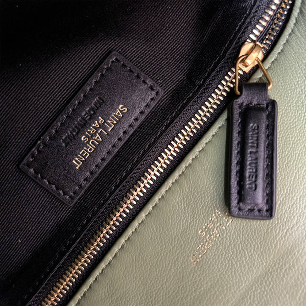 YSL PUFFER small in suede(HIGH-END GRADE) - Image 3