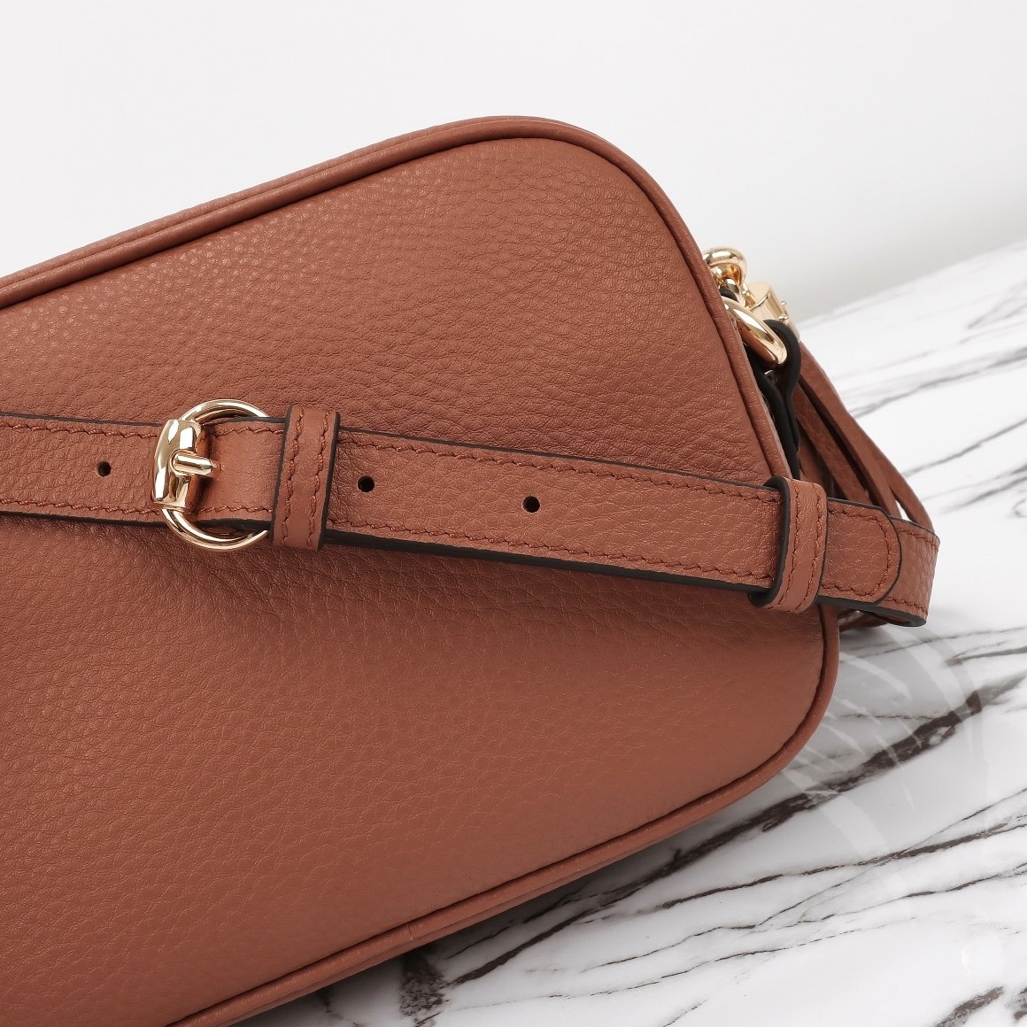 Alternative view of GG Pebbled Calfskin Small Soho Disco Bag