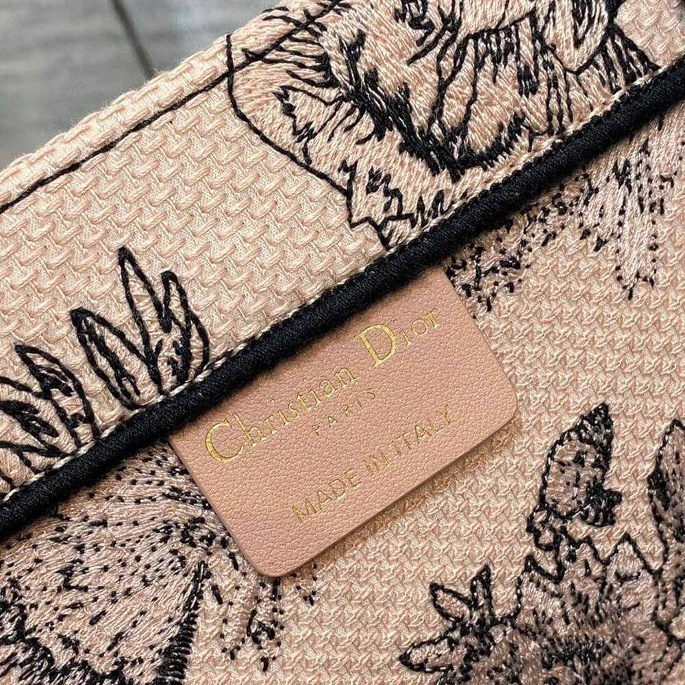 Alternative view of LARGE DIOR BOOK TOTE