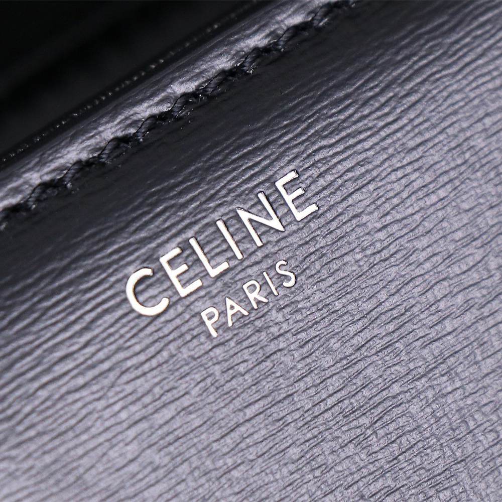 Alternative view of Celine TEEN TRIOMPHE BAG IN shiny calfskin(HIGH-END GRADE)