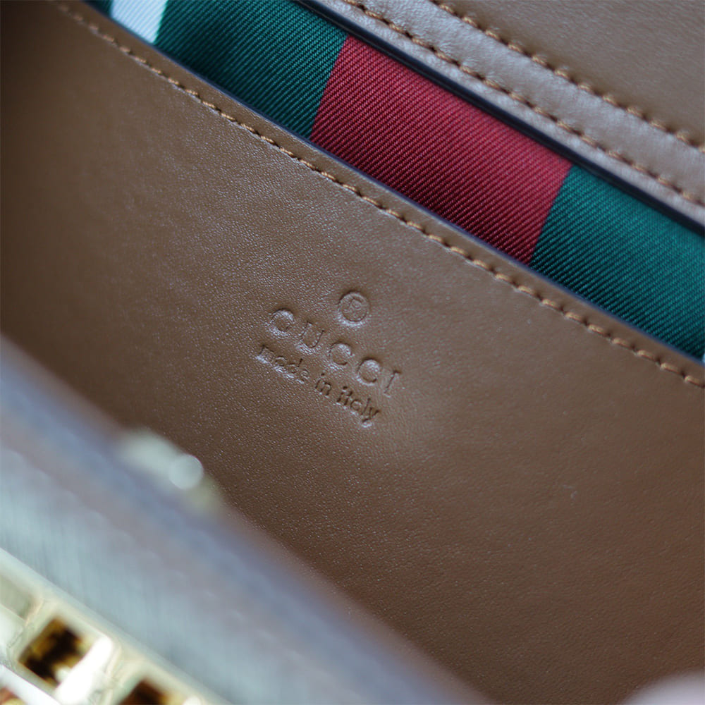 Alternative view of Gucci Padlock medium top handle bag