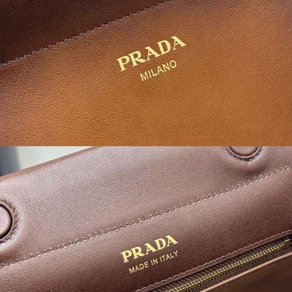 Prada Enchaine mini leather bag(HIGH-END GRADE) - Image 6