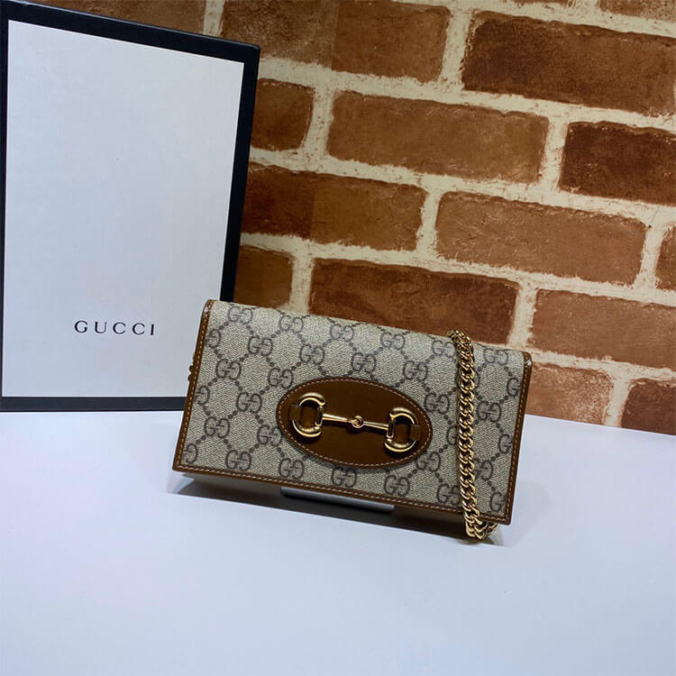 Gucci Horsebit 1955 Wallet With Chain - Image 6
