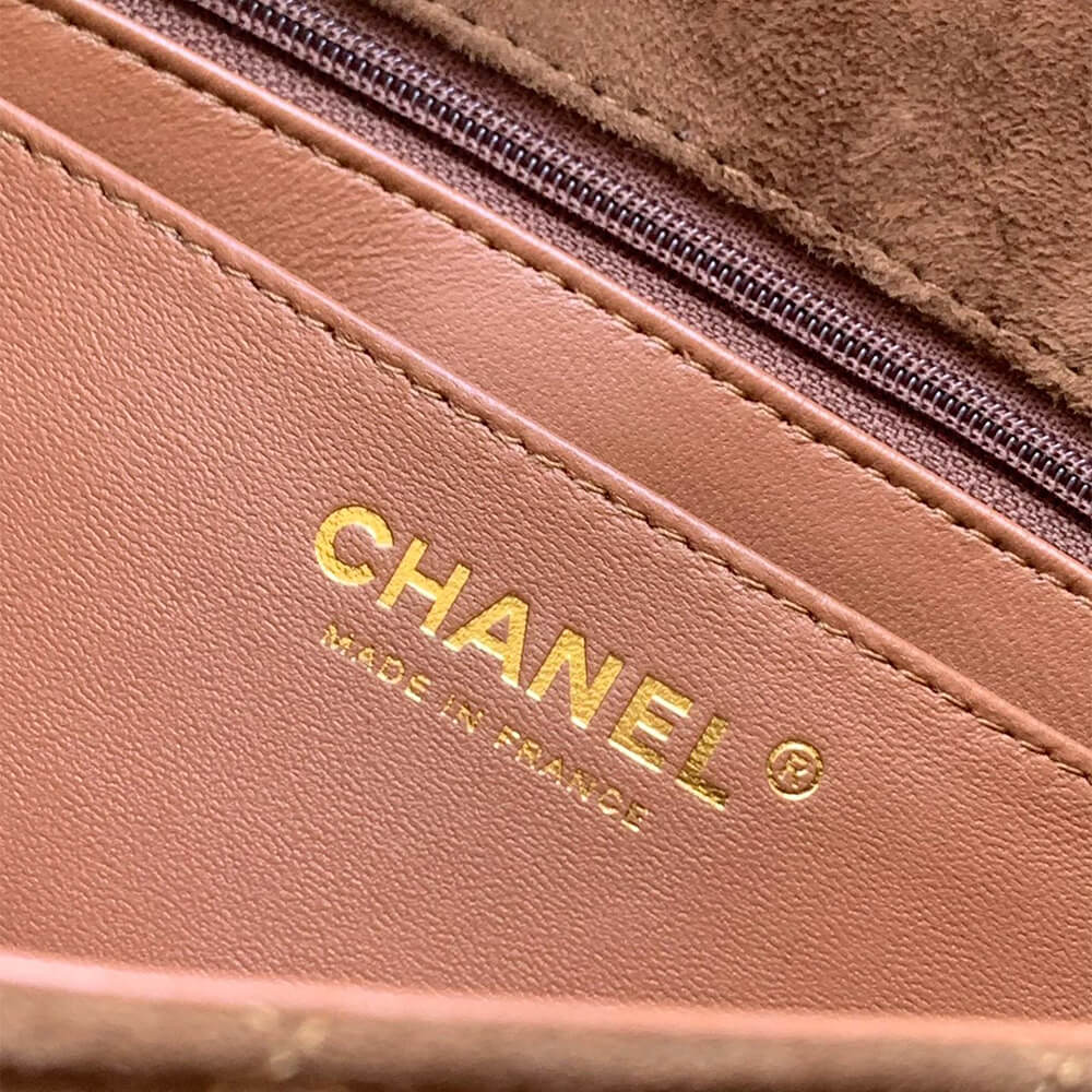 CHANEL SUEDE MINI FLAP BAG(HIGH-END GRADE) - Image 6