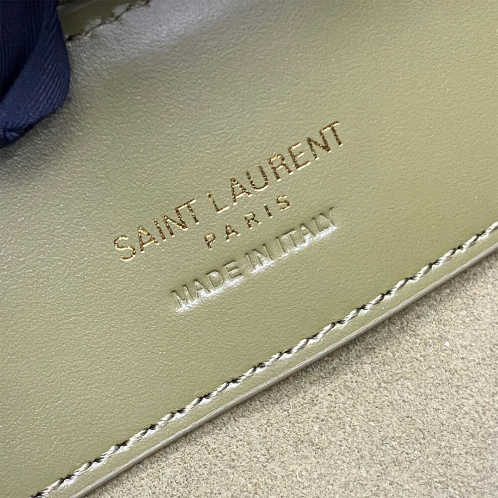 YSL LE 37 mini in shiny leather - Image 5