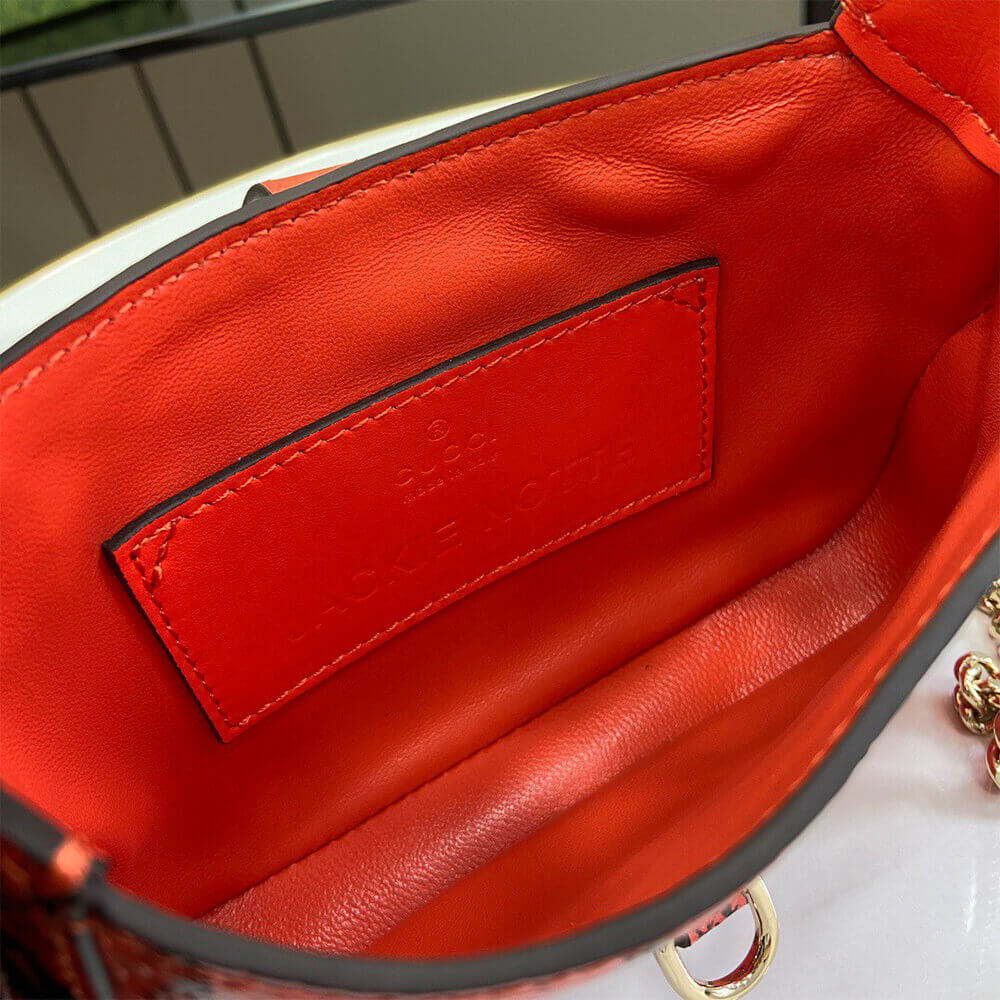 Gucci Jackie Notte python mini bag(HIGH-END GRADE) - Image 3