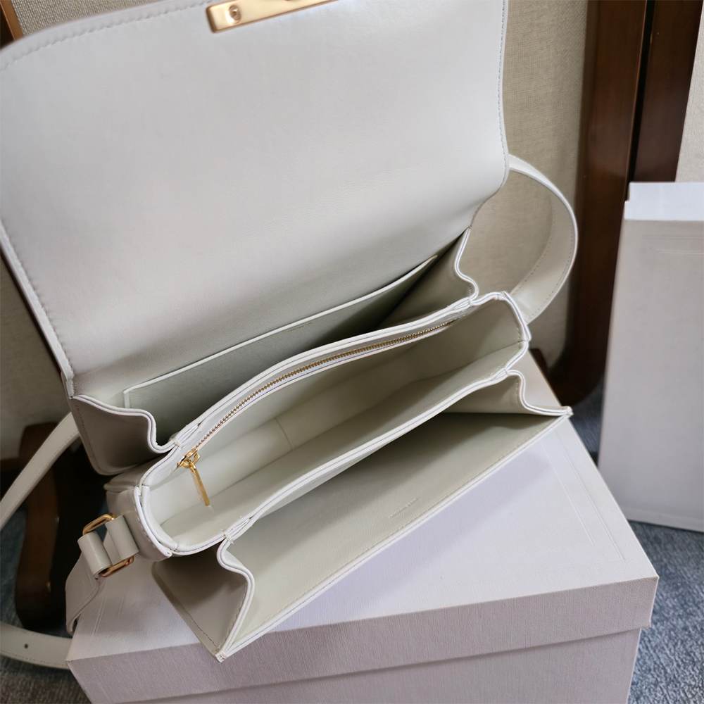 Celine TEEN TRIOMPHE BAG IN shiny calfskin(HIGH-END GRADE) - Image 4