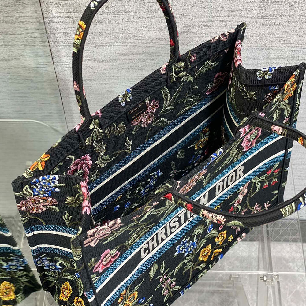 Alternative view of LARGE DIOR BOOK TOTE