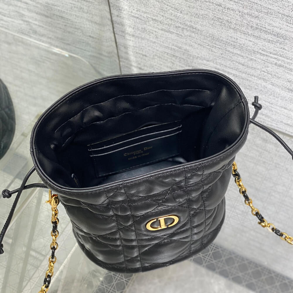 Dior Miss Caro Drawstring Mini Bucket Bag - Image 7