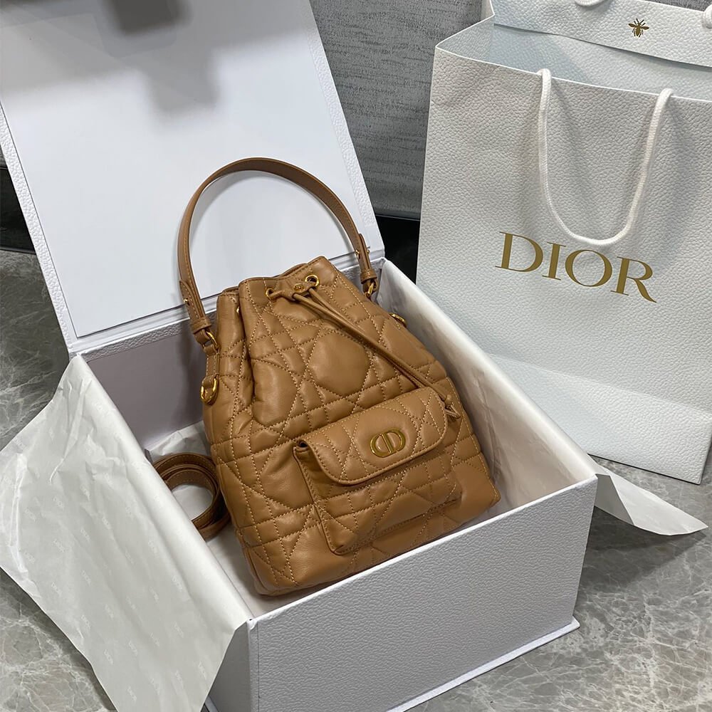 Alternative view of Dior Caro Small Bucket Bag