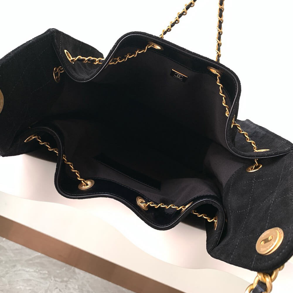 Alternative view of CHANEL 25C LARGE HOBO SUEDE(high-end grade)