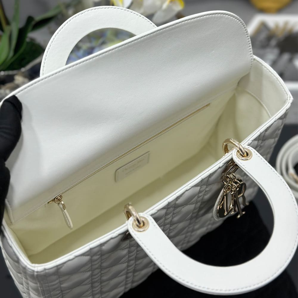 Dior Large Lady Dior Bag(HIGH-END GRADE) - Image 5