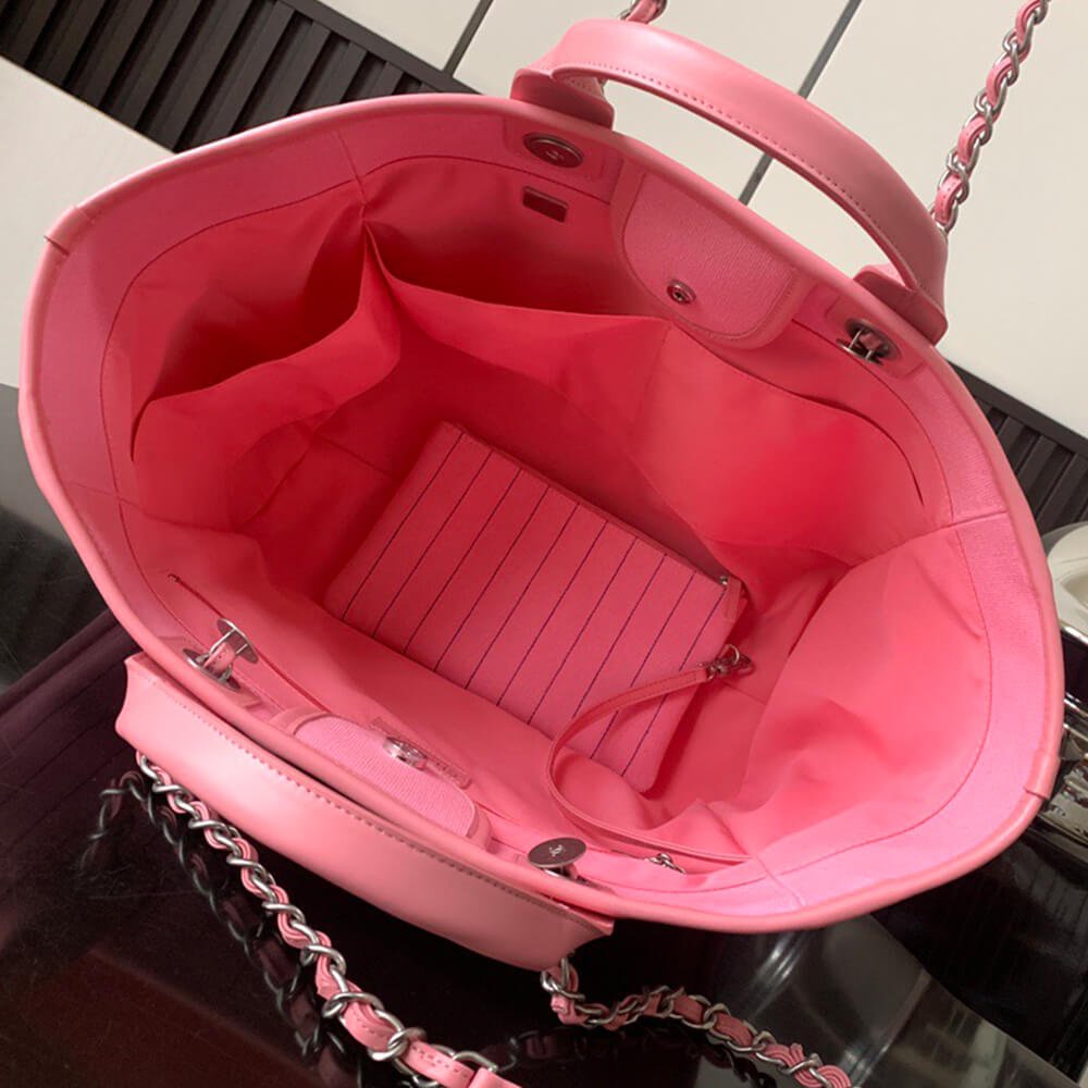 Alternative view of CHANEL Deauville Large Tote(HIGH-END GRADE)