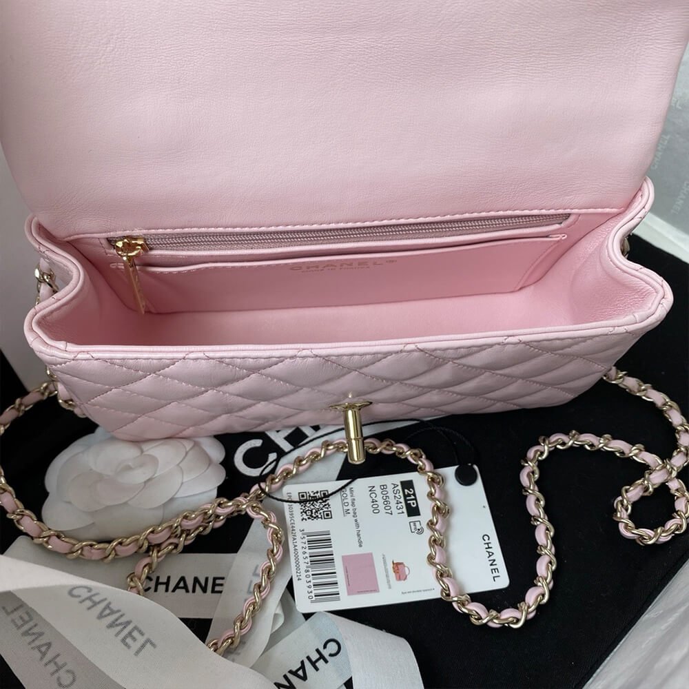 Alternative view of CHANEL Mini Classic Handbag With Top Handle