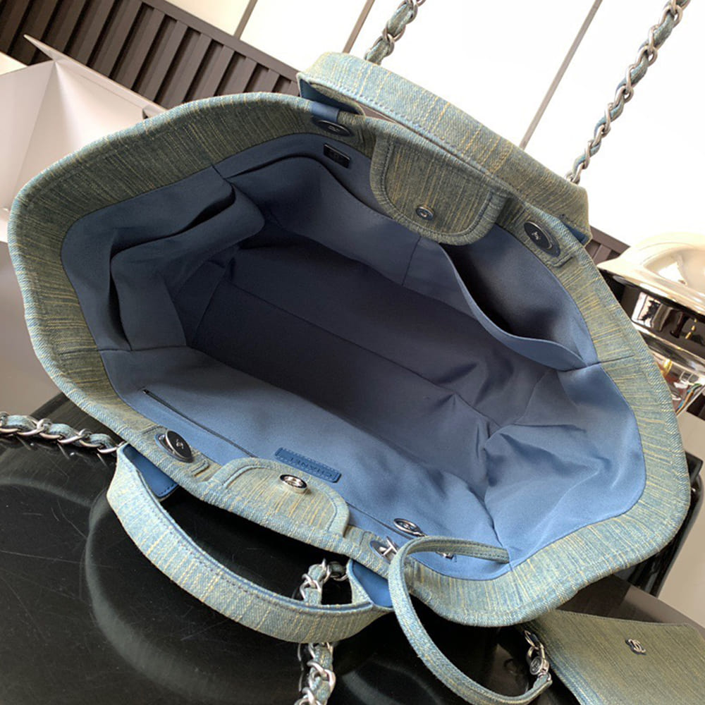 CHANEL Deauville Large Tote(HIGH-END GRADE) - Image 7