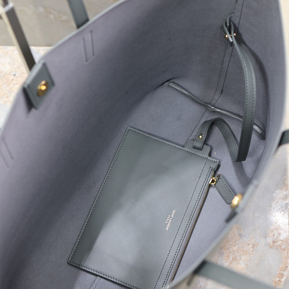 YSL Shopping Saint Laurent leather - Image 6