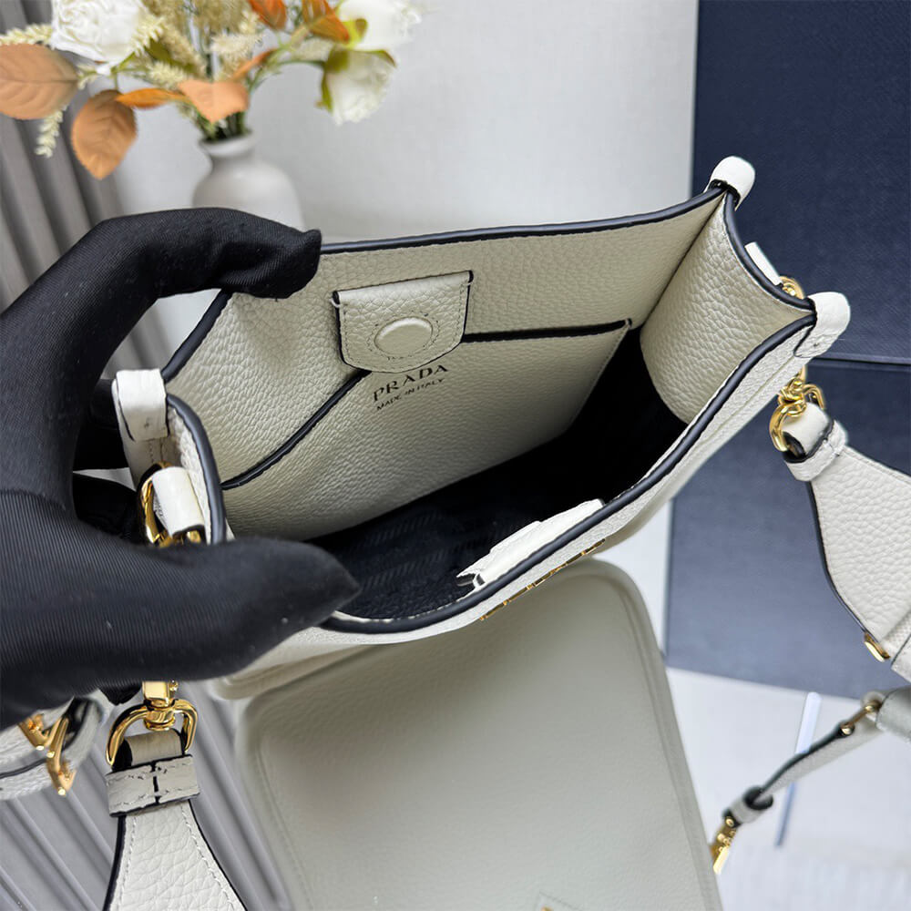 Prada Leather mini shoulder bag(HIGH-END GRADE) - Image 5