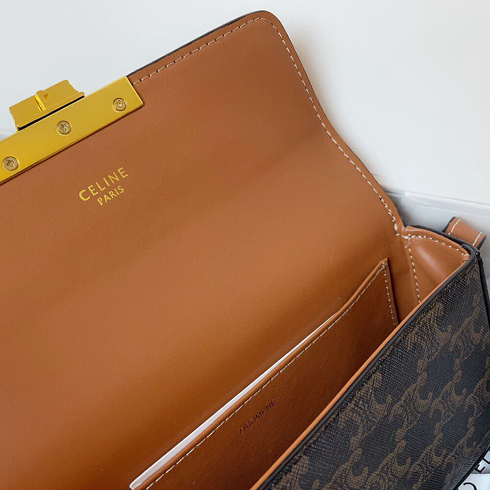 Alternative view of CELINE TRIOMPHE SHOULDER BAG