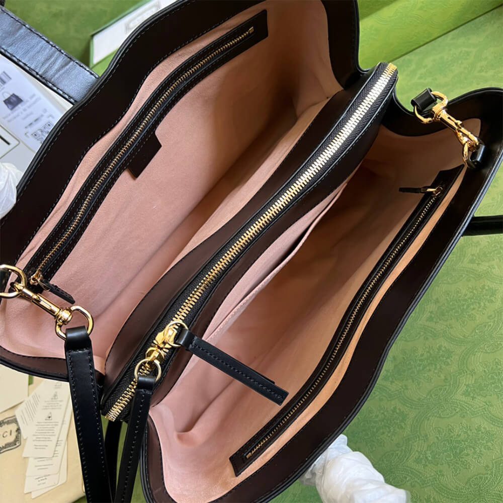 Alternative view of GG Jackie 1961 large tote bag(HIGH-END GRADE)