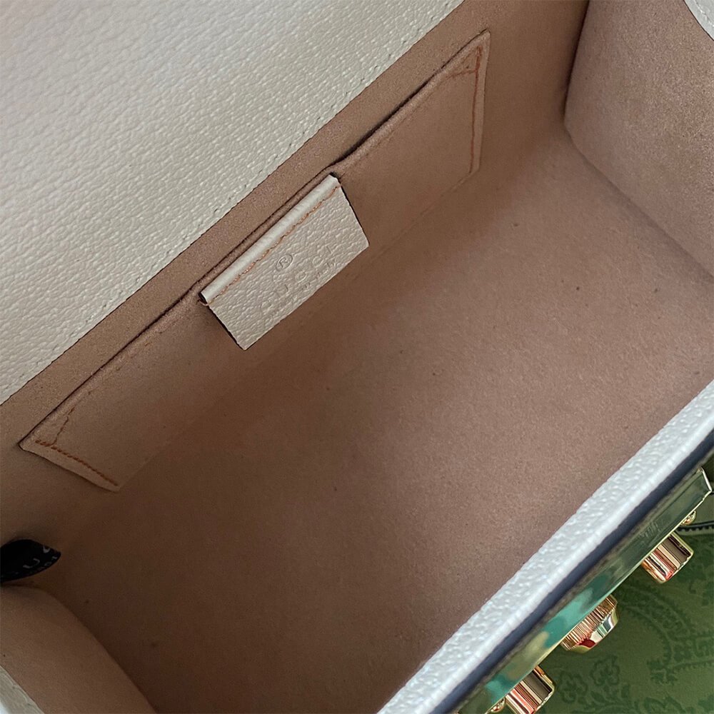 Alternative view of Padlock small berry shoulder bag