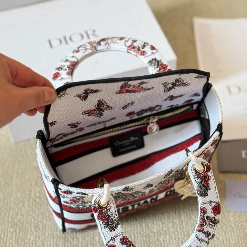 Dior Medium Lady D-Lite Bag - Image 4
