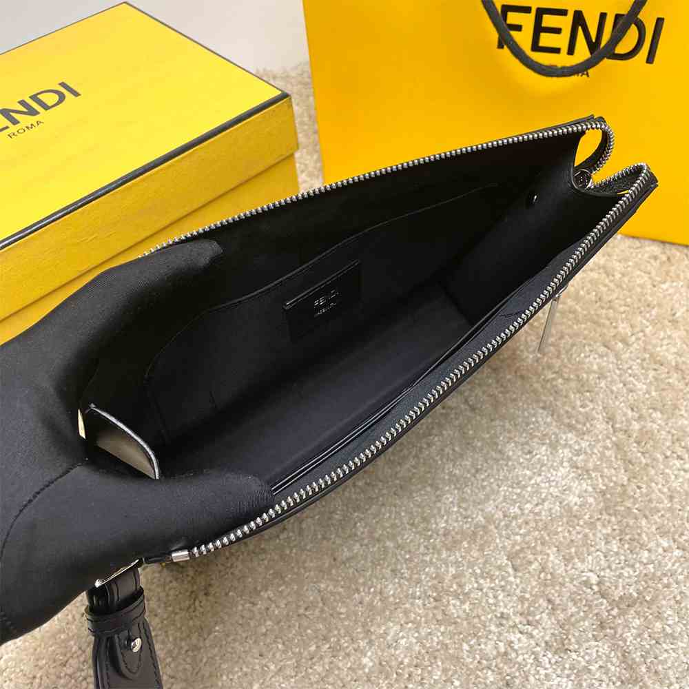 Fendi Diagonal Clutch - Image 4